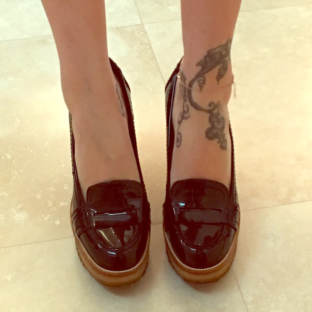 YSL Loafer Wedge size 40